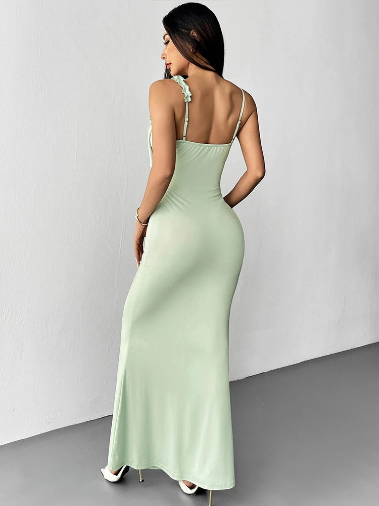 Sexy Elegant Lady Backless Dress -