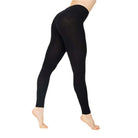 Achieve comfort and style with these milk silk leggings for women. Designed with a solid color and high waist, these stretchy leggings are perfect for a flattering fit and all-day wear! -