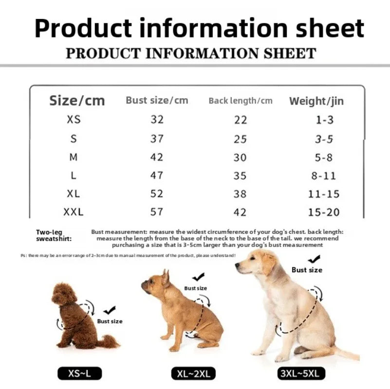 Keep your pets cozy and stylish with these fleece clothes—designed for small and medium-sized dogs and cats to stay warm and fashionable in the autumn and winter seasons! -