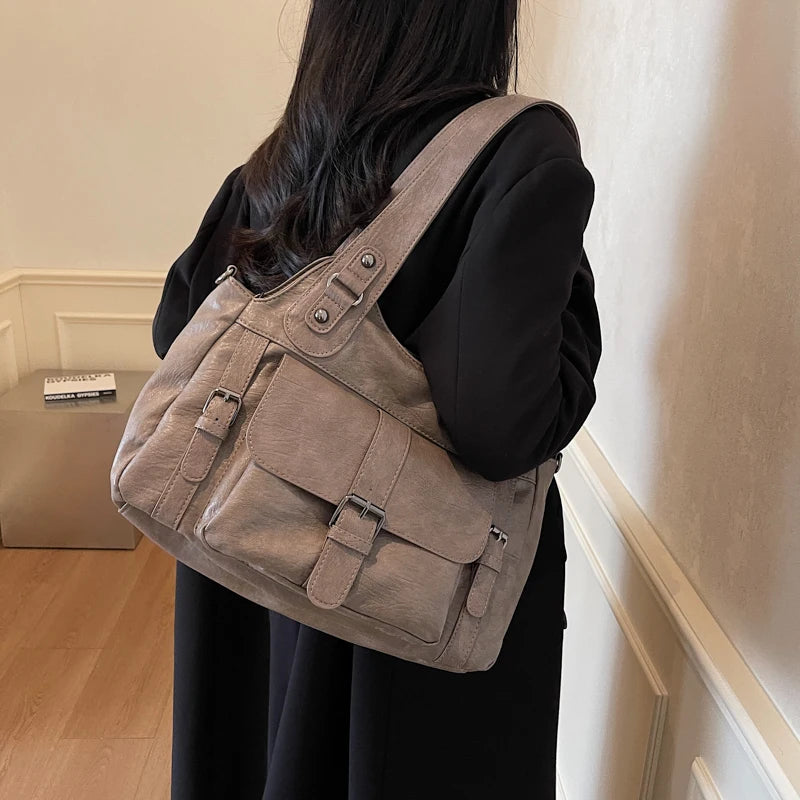 Make a statement with these luxurious handbags for women, crafted from leather and designed to be worn as shoulder bags. Elevate your style with these sac de luxe femme accessories, perfect for a chic and sophisticated look! -