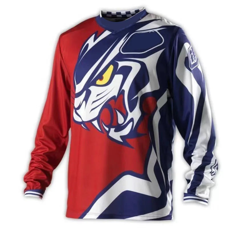 Bike Jersey T-Shirt For Motocross Unisex Bike Road Bicycle Motorcycle BMX ATV MTB Enduro -