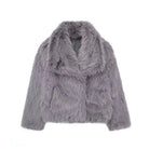 Fur Coat Plush Fluffy Women's -