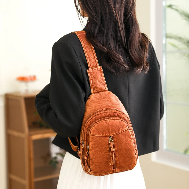 Carry your essentials in style with this soft PU leather shoulder crossbody bag. Designed for high quality and durability, this accessory is perfect for adding a chic touch to your outfit. -