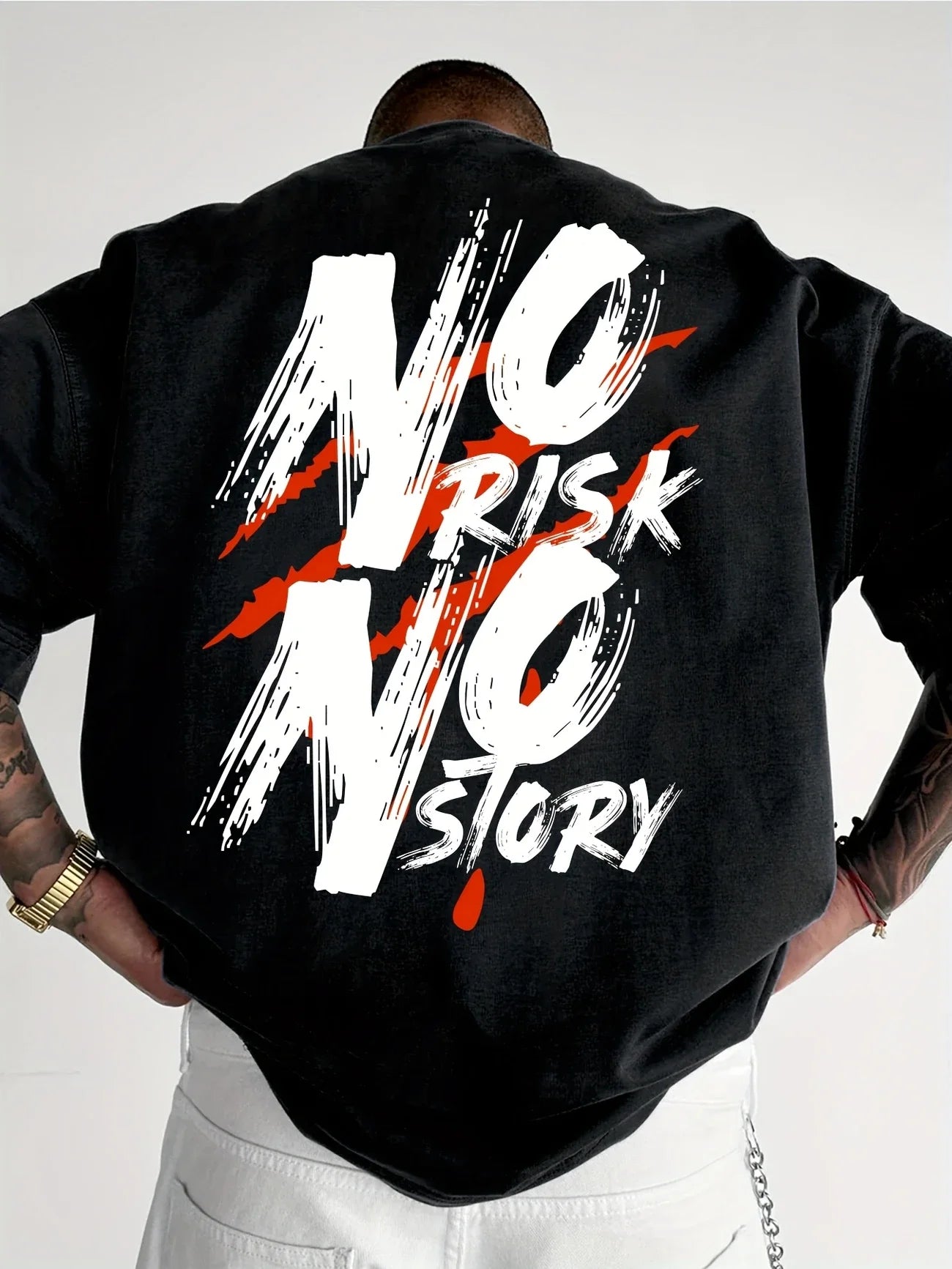 Men's No Risk, No Story T-shirt -
