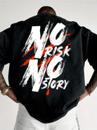 Men's No Risk, No Story T-shirt -