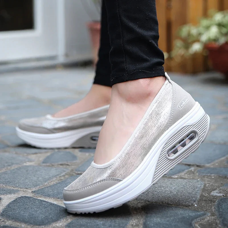 Shoes for Women Shoes 2025 New Flats Women Loafers Slip on Shoes Woman Tenis Feminino Casual Outdoors Plus Size Woman Sneakers -