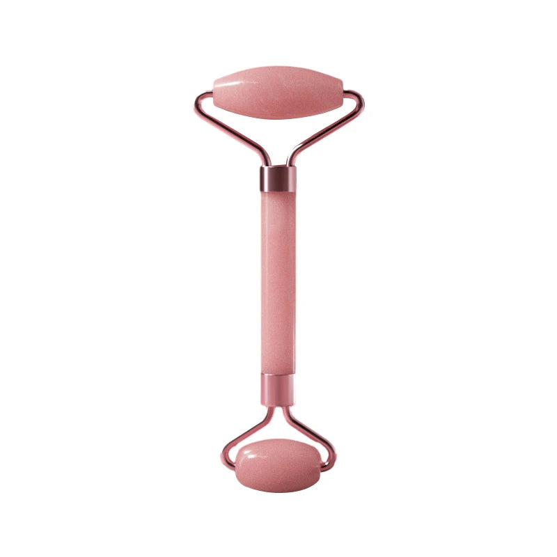 Enhance your skincare routine with this facial roller for the face, neck, and eyes. This resin massage tool can help improve circulation, reduce puffiness, and promote relaxation for a revitalized complexion. -