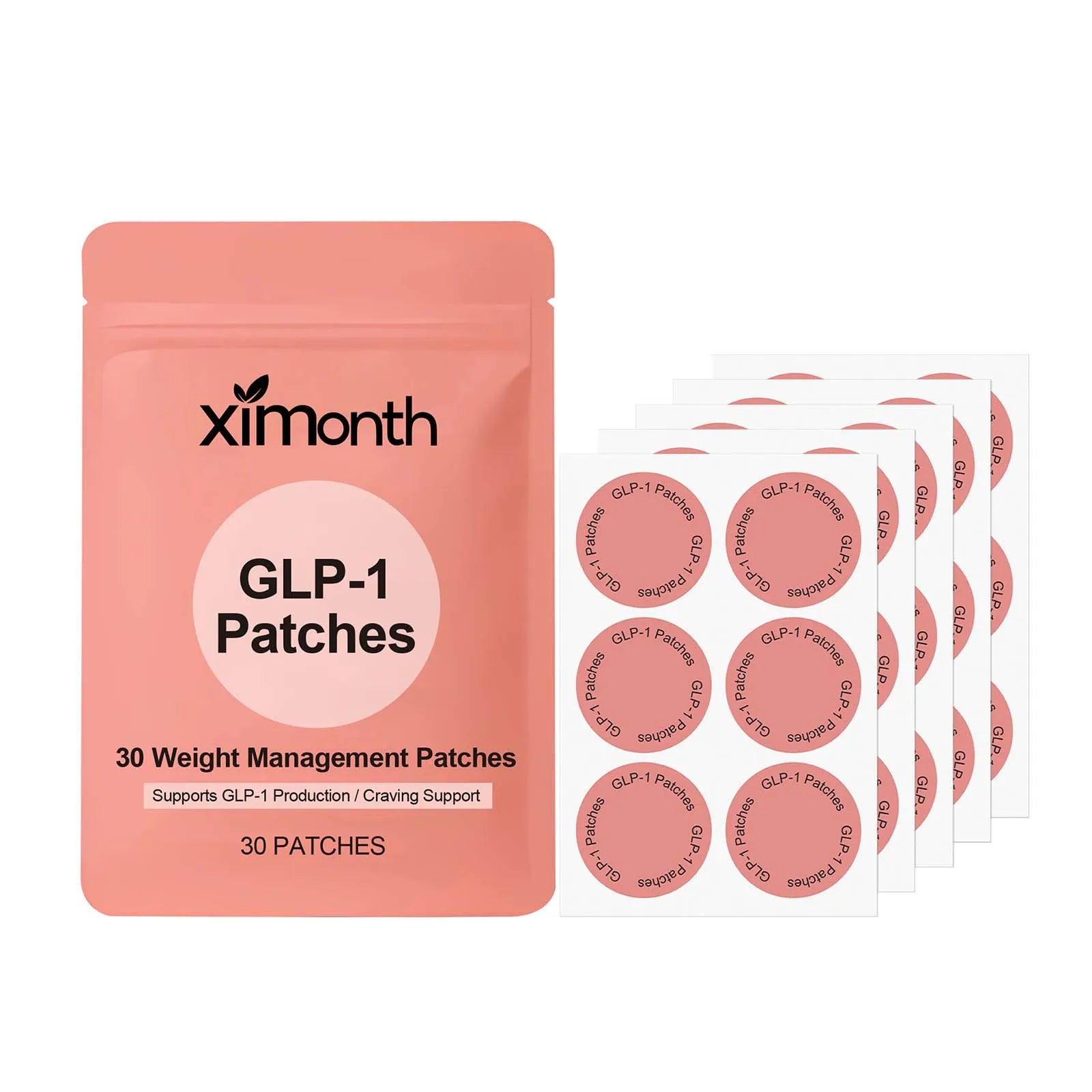 GLP-1 Patches For Body Shaping Fat Burning Anti Cellulite Improve Stomach Control Appetite Increase Metabolism Weight Loss Patch -