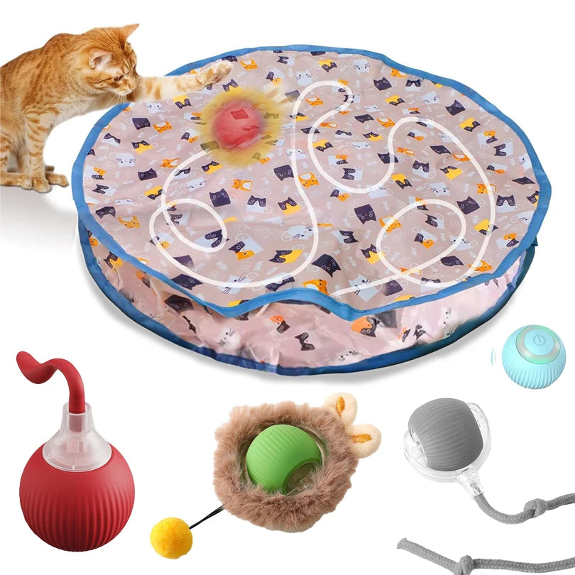 Motion Activated Interactive Cat Toy for Indoor -