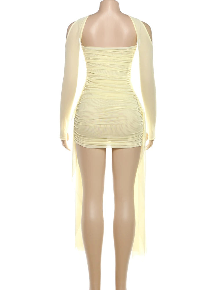 Dress+Shawl -
