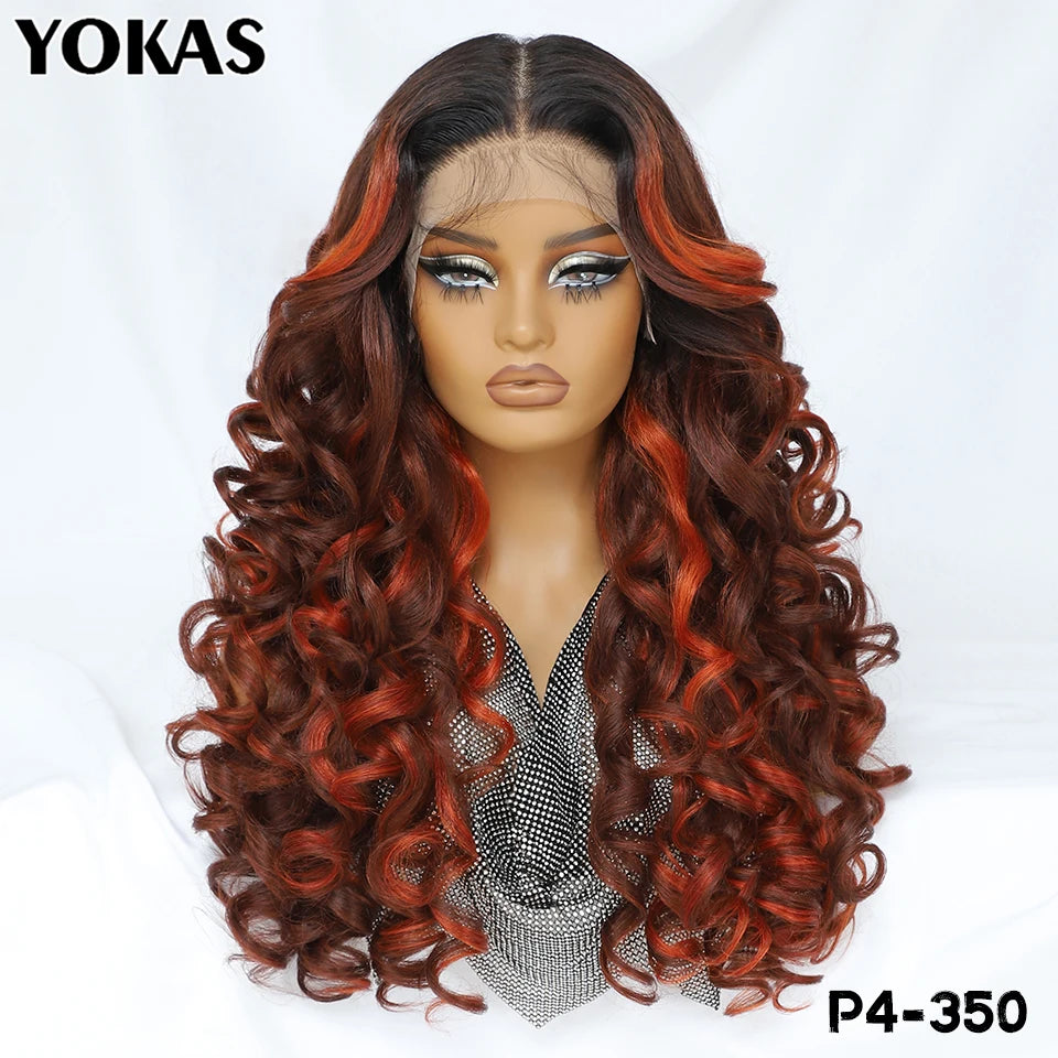 Achieve a stunning look with this Latisha curly 13x6 lace frontal wig. Featuring pre-plucked hairline and baby hair, this wig offers a natural and stylish appearance for a flawless finish. -