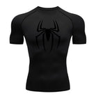 Men's Spider Print Compression Shirt -