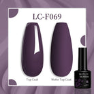 Explore your creativity with this comprehensive set of 129 colors of 7ML nail gel polish. Perfect for nail art enthusiasts, these semi-permanent colors allow for endless possibilities and stylish designs. -