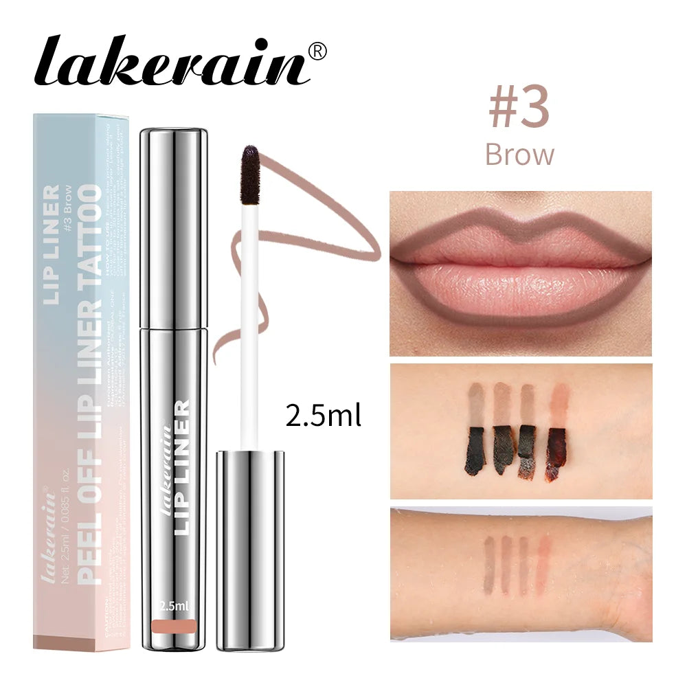Enhance your look with this waterproof lip liner that also acts as a long-lasting lipgloss. Enjoy a precise application and a smudge-proof finish that stays in place throughout the day! -