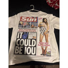 American Letter Graphic T Shirts -