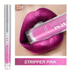 Glitter Metallic Liquid Lipstick Shimmer Easy To Color Non-stick Cup Lip Gloss Waterproof Shiny Lip Glaze Long Lasting Makeup -