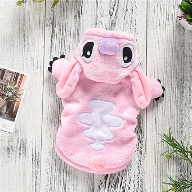 Transform your pet's look with this adorable winter flannel dress—perfect for adding a cute and stylish touch to your furry friend's wardrobe during the colder months! -