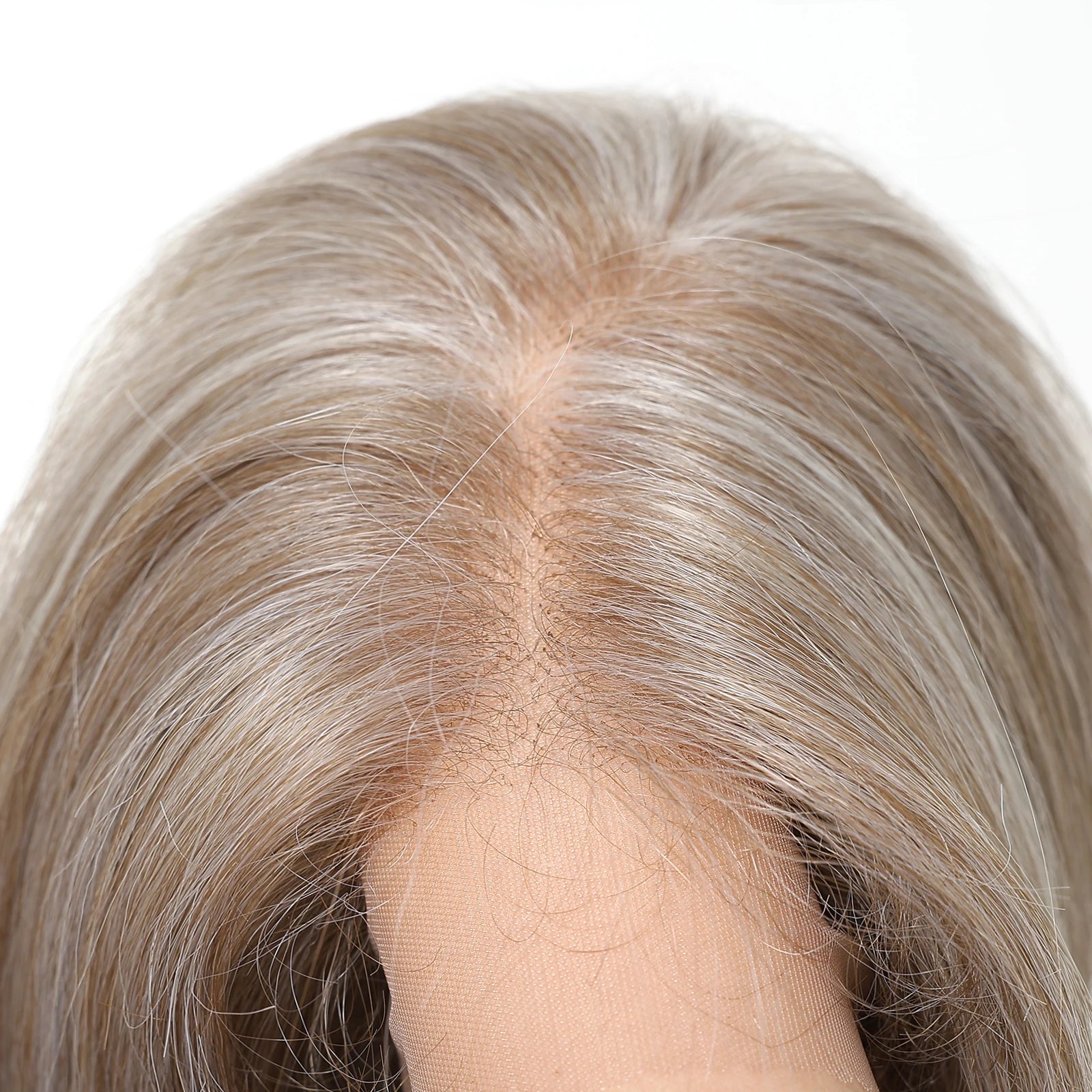 Achieve a stunning look with this 13x6 HD lace front wig in a beautiful blonde and mixed brown color. This high-quality wig provides a natural and flawless appearance, perfect for enhancing your style. -