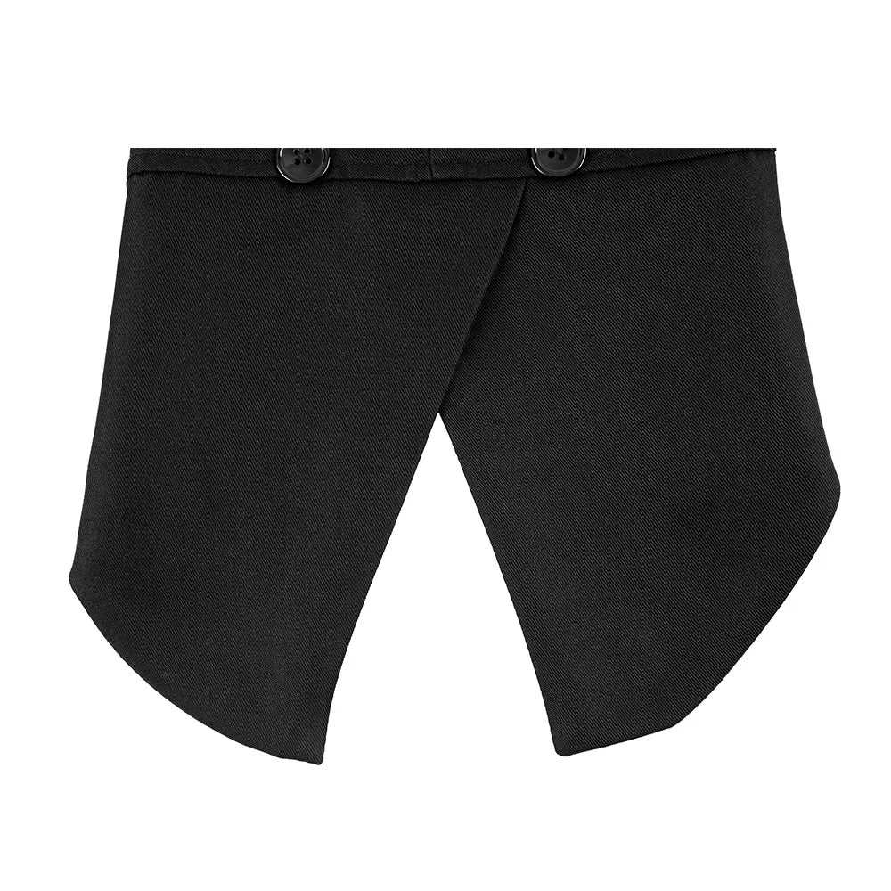 Dress up your pup for the occasion with this fashion-forward party show formal suit featuring a tie bow tuxedo—perfect for making a stylish statement! -