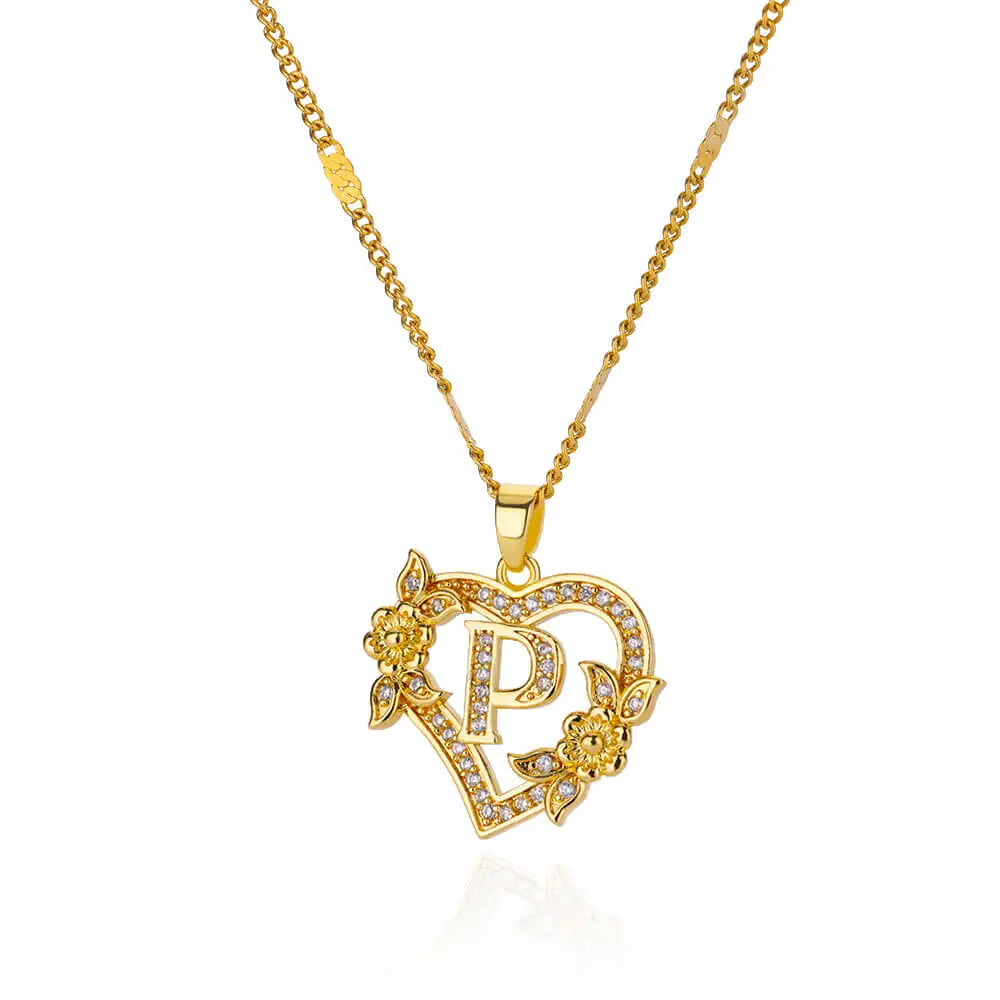 Initial Letter Necklaces -