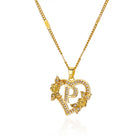Initial Letter Necklaces -