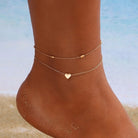 5 Pcs Anklets Set -