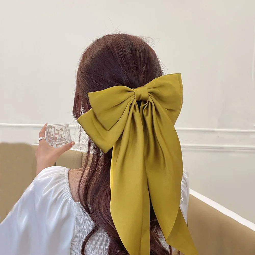 Bow Ribbon Hair Clip for Girls -