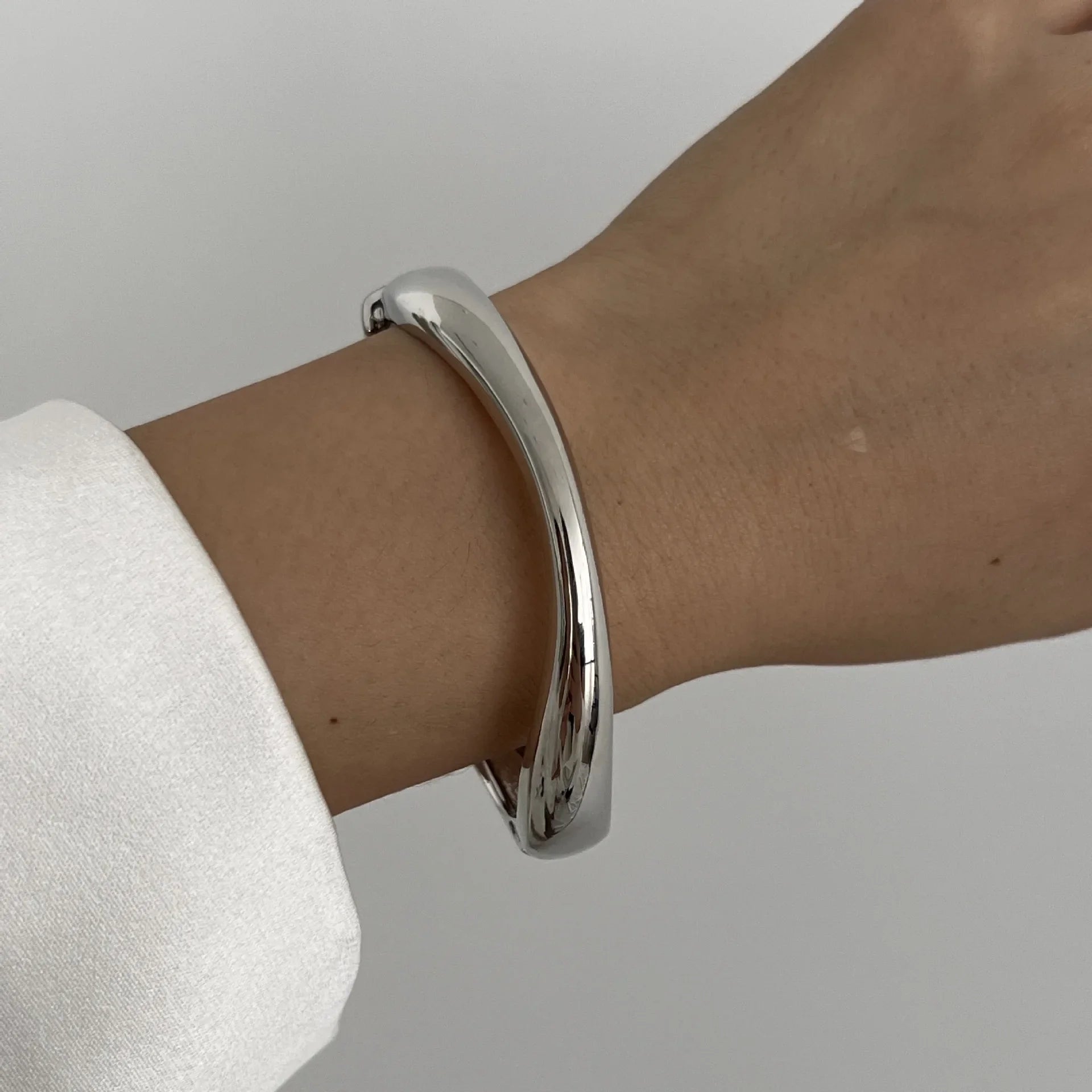3 Styles Metal Cuff Bangles -
