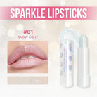 Diamond Metallic Pearlescent Lipstick Shiny Non-stick Cup Matte Velvet Waterproof Lip Stick Sexy Red White Lips Makeup Cosmetics -