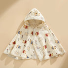 Keep your little ones stylish and comfy with this cute, lightweight cotton cloak shawl—perfect for both boys and girls! -