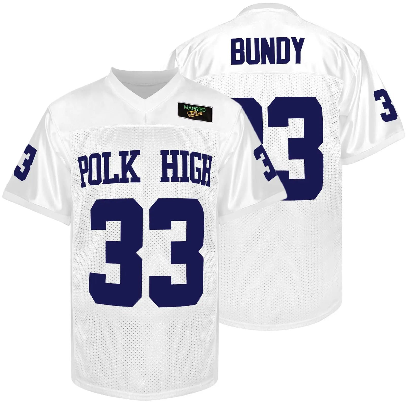 Al Bundy #33 Polk High Football Jersey Stitched -