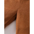 Dress your toddler boy or girl in cozy style with these brown corduroy strap pants—perfect for everyday comfort and cuteness 0-3 Years! -