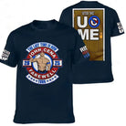 John Cena Wrestling Men's T-Shirt Summer Outdoor Sports Fitness Unisex Tops Casual O-Neck Short Sleeve Tee Casual Men Clothing -