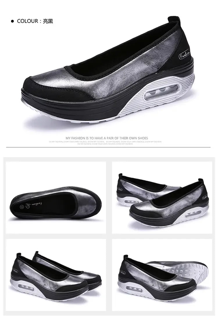 Shoes for Women Shoes 2025 New Flats Women Loafers Slip on Shoes Woman Tenis Feminino Casual Outdoors Plus Size Woman Sneakers -