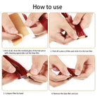 Hair System Tape Invisible Wig Glue Adhesive Materials Double Sided Tape For Lace Front Toupee 5/10Sheets Hair Extension Tape -