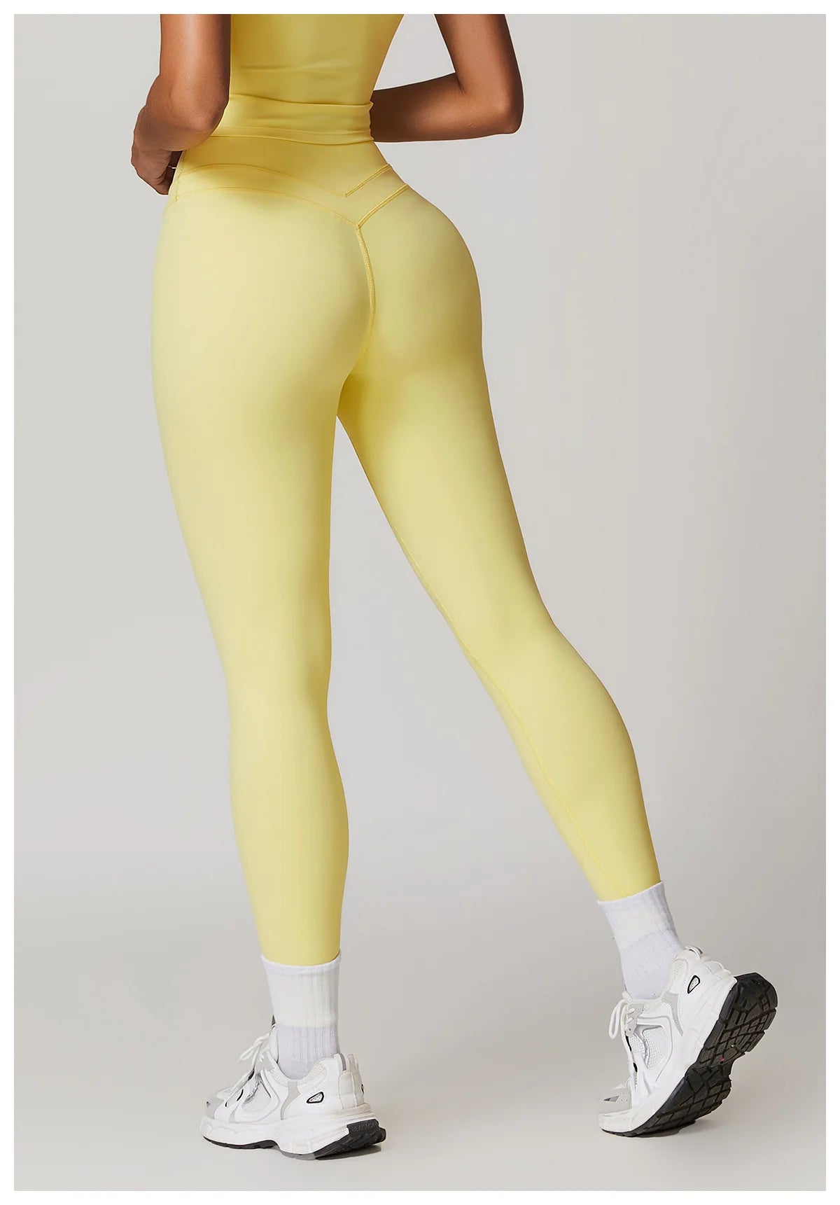 Yoga Leggings High Waist Sport Leggings Women's Running Workout Tights Gym Push Up Fitness Trousers -
