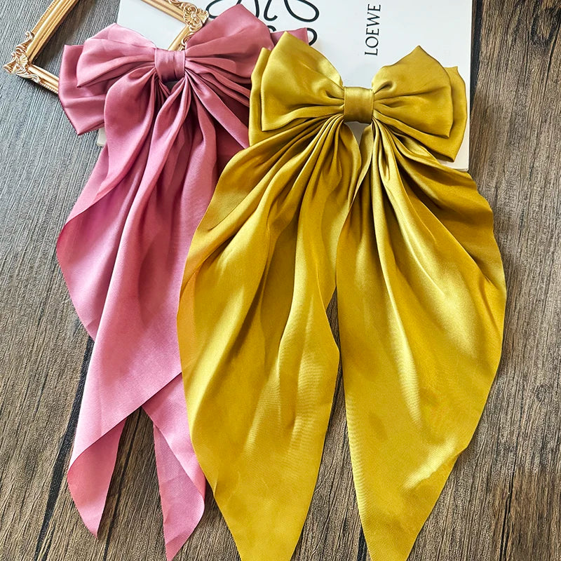 Bow Ribbon Hair Clip for Girls -
