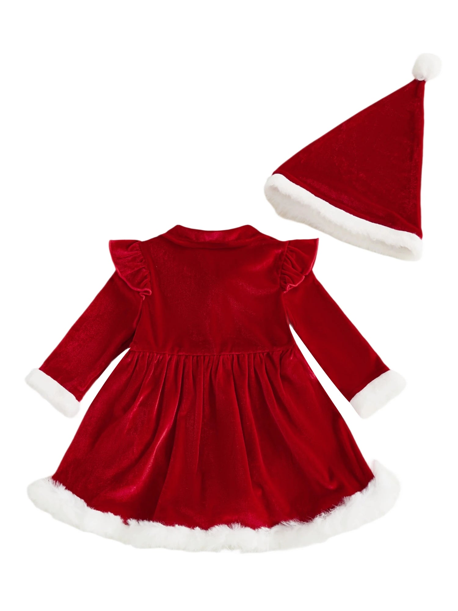 Celebrate the season in style with these adorable Christmas outfits for baby girls aged 1-2 years—cozy, festive, and cute! -