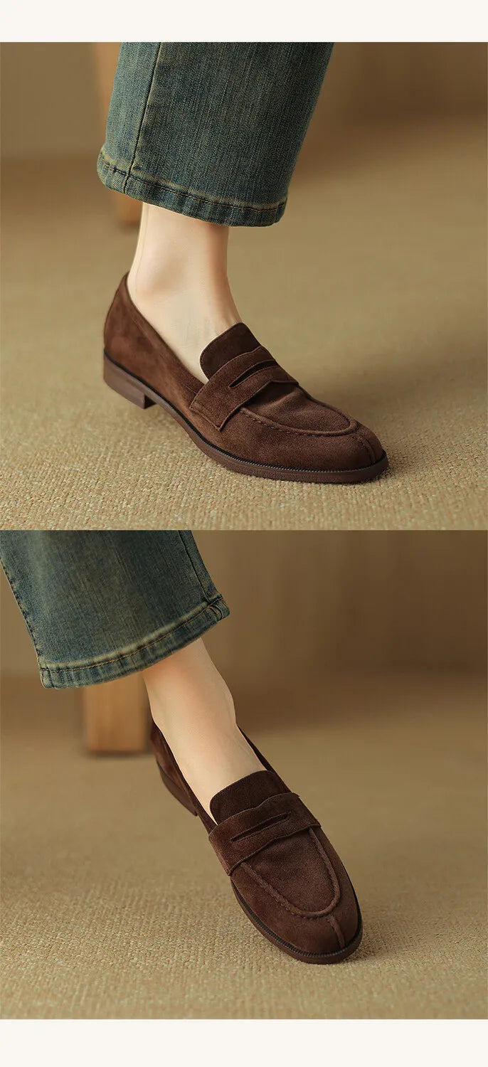 Brown Casual Flats -