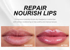 Handaiyan Long Lasting Lipstick Waterproof Moisturizing MIrror Watery Jelly Lip Stick Lip Plumper Lip Balm Makeup -