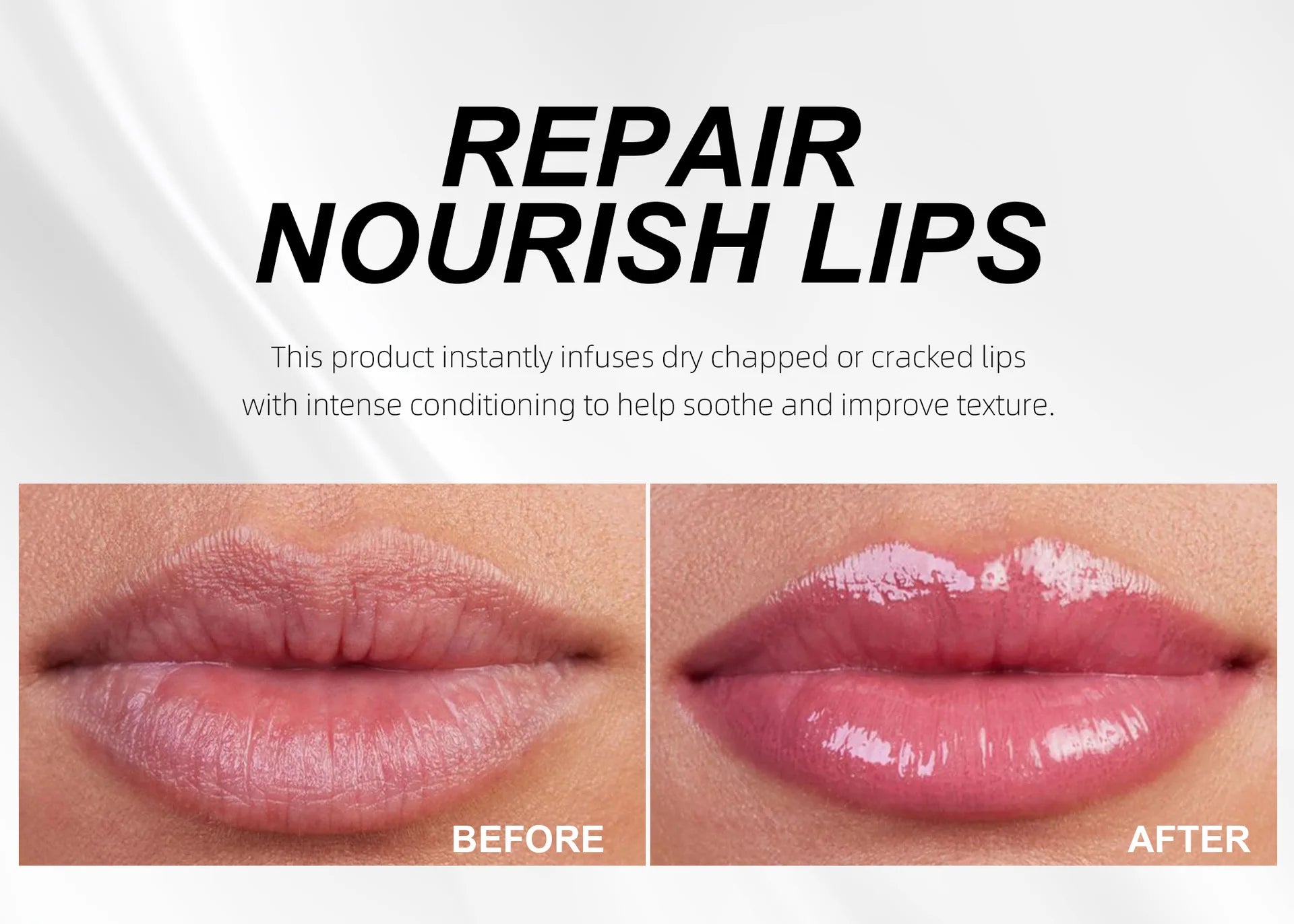 Handaiyan Long Lasting Lipstick Waterproof Moisturizing MIrror Watery Jelly Lip Stick Lip Plumper Lip Balm Makeup -