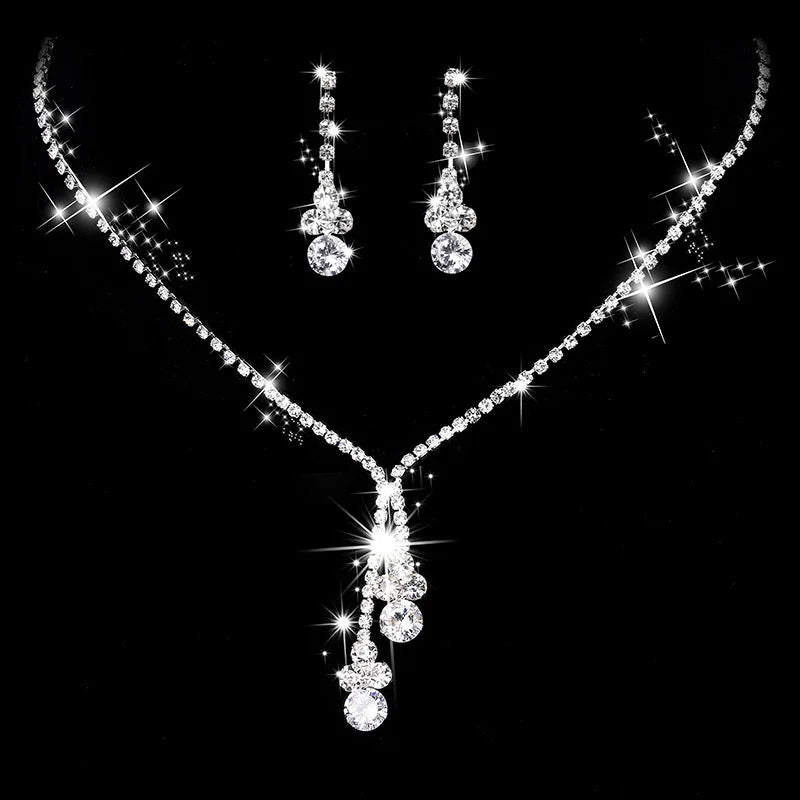 Women's Necklace Earring Set -