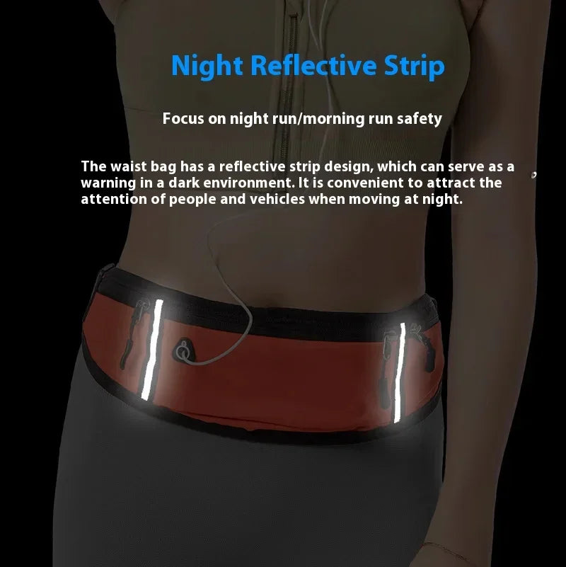Stay hands-free and organized with this multifunctional waist pack for both men and women. Ideal for running or sports, this sport bag provides convenience and practicality for all your essentials on the go! -
