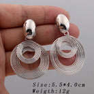 Round Earrings -