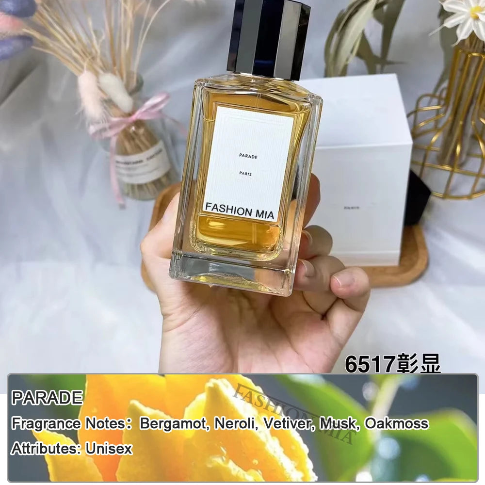 100ml Quality Brand Cologne Perfume Men Long Lasting Woody Citrus Floral Women Fragrance Body Spray Dating Perfume Gifts -