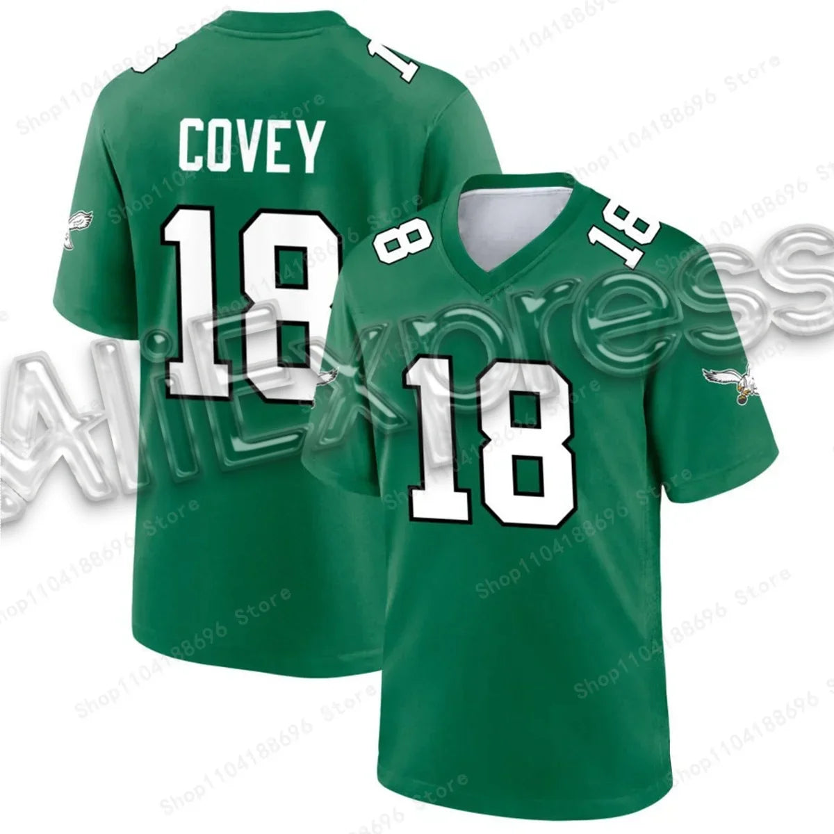 Philadelphia Eagles Game Jersey - Kelly Green -