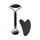 Enhance your skincare routine with this facial roller for the face, neck, and eyes. This resin massage tool can help improve circulation, reduce puffiness, and promote relaxation for a revitalized complexion. -