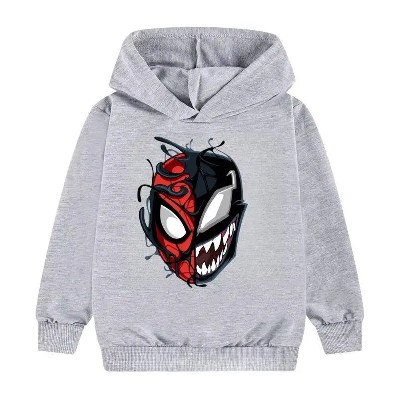 Marvel Spider Man Venom Printed Hoodie -