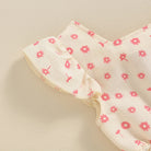 Toddler Kids Clothes Girls Summer Overalls Cotton Floral Print Backless Bowknot Rompers Jumpsuits Baby Clothing -
