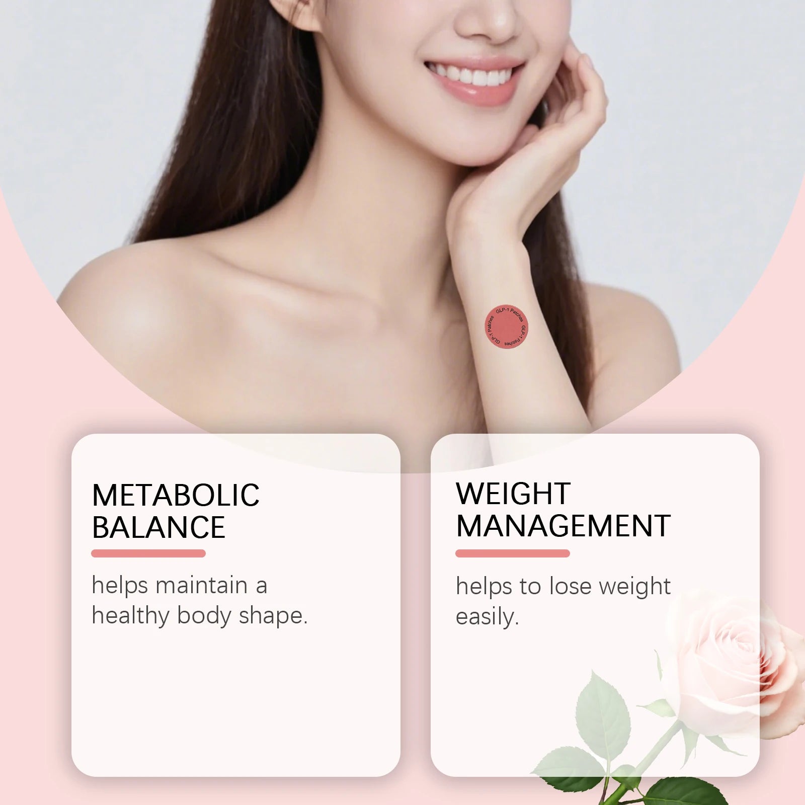OceAura GLP-1 Patches for Weight Loss Sculpting Shaping Body Appetite Control -